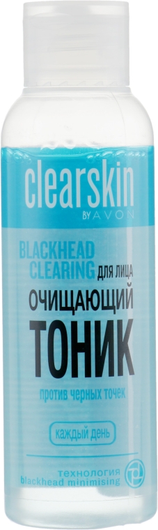 Очищающий тоник для лица с алоэ вера и экстрактом ромашки "Против черных точек" - Avon ClearSkin