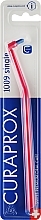Монопучкова зубна щітка "Single CS 1009", рожево-синя  - Curaprox — фото N1