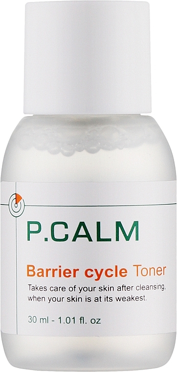 Тонер для регенерации барьера кожи - P.CALM Barrier Cycle Toner — фото N1