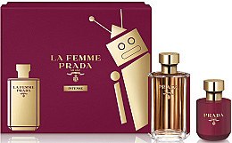 Духи, Парфюмерия, косметика Prada La Femme Intense - Набор (edp/100ml + b/lot/100ml)