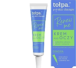 Обновляющий крем для кожи вокруг глаз - Tolpa My Skin Changer Renewal Eye Cream — фото N1