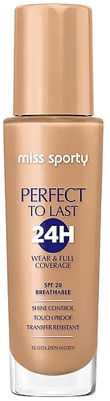 Основа под макияж - Miss Sporty Perfect To Last 24h — фото N1