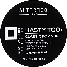 Помада для волосся на водній основі - Alter Ego Hasty Too Classic Pomade — фото N1