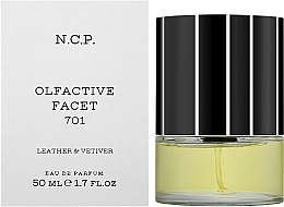 N.C.P. Olfactives Original Edition 701 Leather & Vetiver - Парфюмированная вода — фото N2