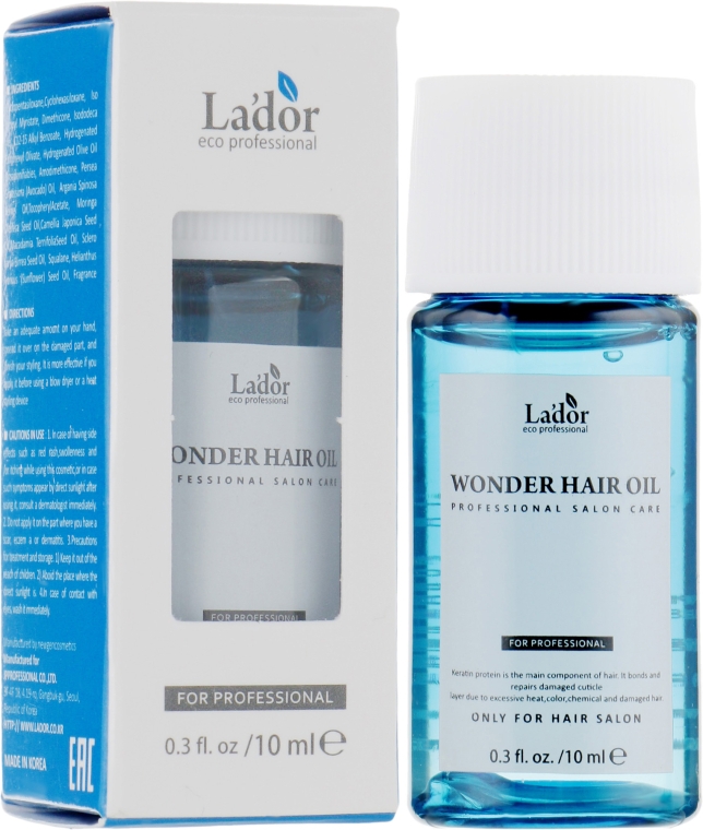 Увлажняющее масло для волос - La'dor Wonder Hair Oil (мини)