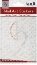Духи, Парфюмерия, косметика Наклейка для дизайна ногтей - Kodi Professional Nail Art Stickers BP043