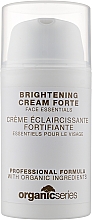 Парфумерія, косметика Освітлювальний крем для обличчя - Organic Series Brightening Cream Forte (міні)
