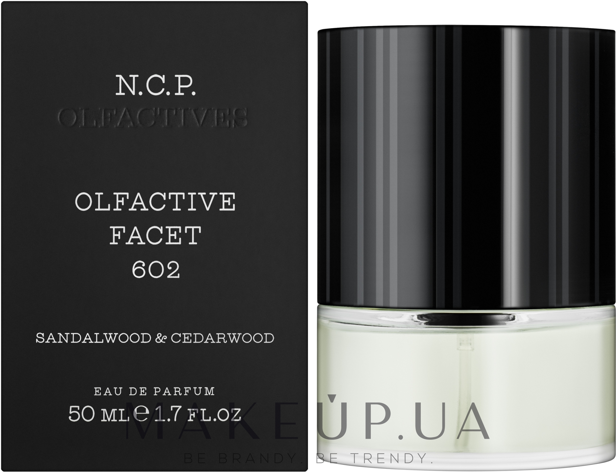 N.C.P. Olfactives Black Edition 602 Sandalwood & Cedarwood - Парфумована вода — фото 50ml