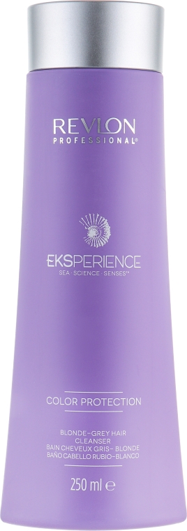 Шампунь для світлого і сивого волосся - Revlon Professional Eksperience Color Protection Shampoo — фото N1