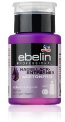 Acetone Free Nail Polish Remover  - Ebelin Professional Nagellack Entferner Acetonfrei