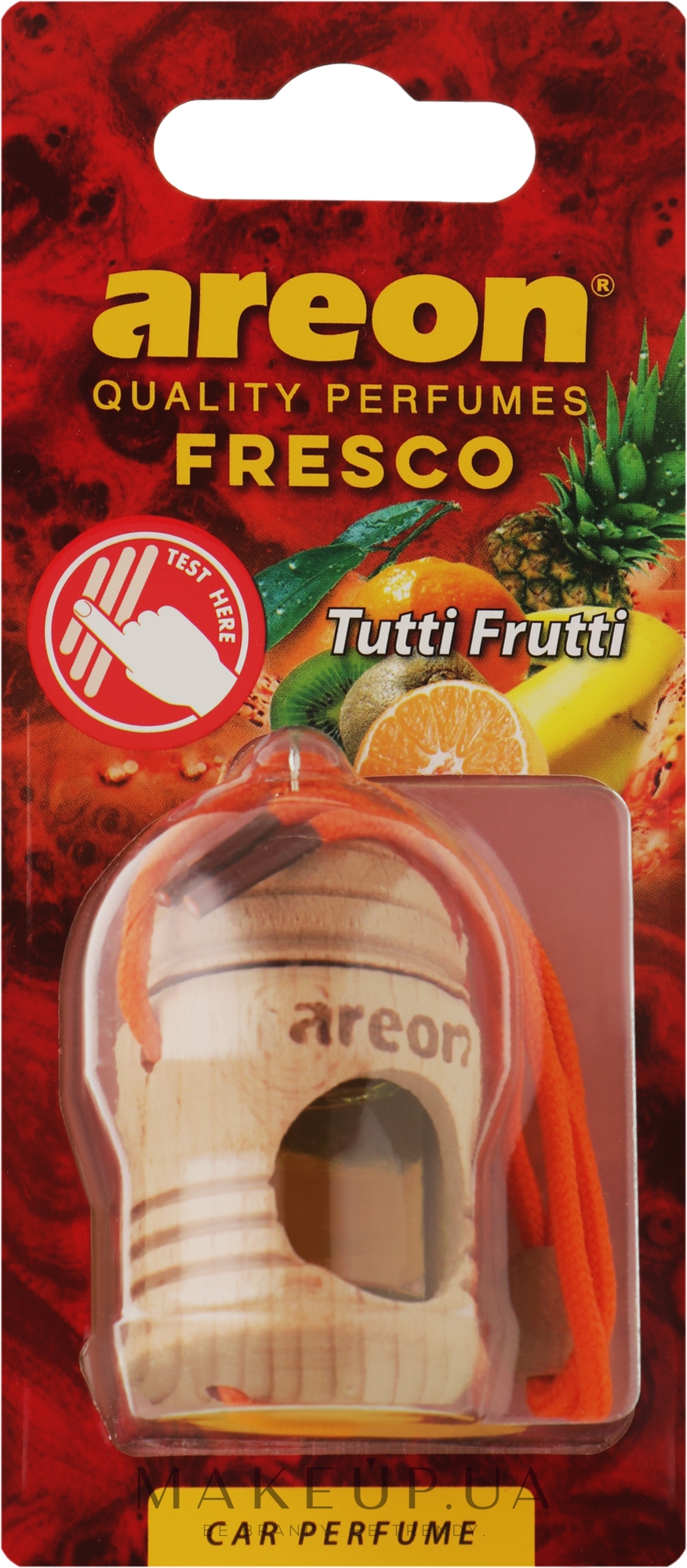 Ароматизатор для авто "Тутті-фрутті" - Areon Fresco Tutti Frutti — фото 4ml