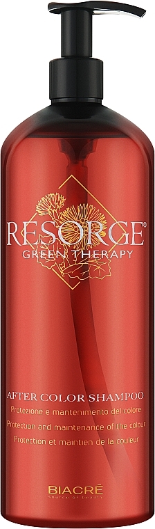 Шампунь для окрашенных волос - Biacre Resorge Green Therapy After Color Shampoo — фото N2