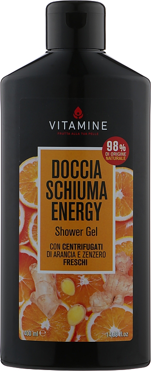 Гель для душа "Энергия" - Vitamine Energy Shower Gel — фото N1