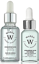 Парфумерія, косметика Набір - Warda Skin Hydration Boost Hyaluronic Acid (oil/serum/30ml + eye/serum/15ml)