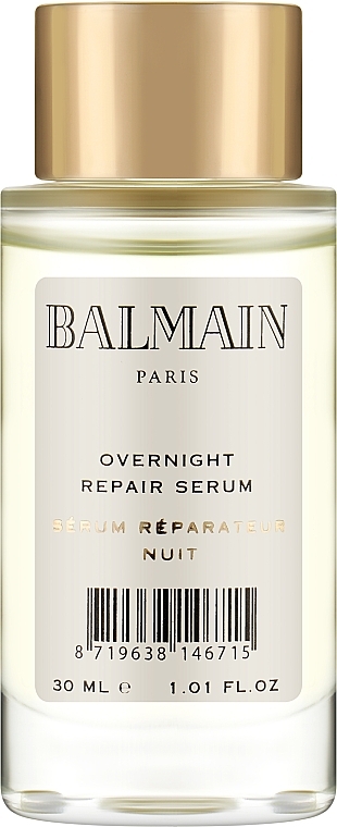 Сыворотка для восстановления волос - Balmain Paris Hair Couture Overnight Repair Serum — фото N1