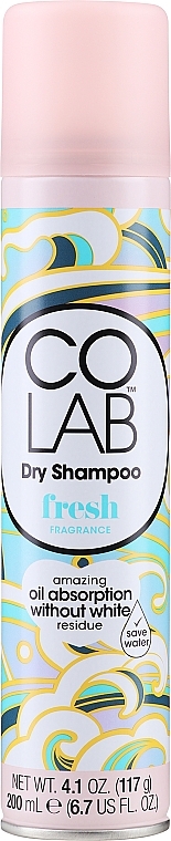 Сухий шампунь для волосся - Colab Fresh Dry Shampoo — фото N1