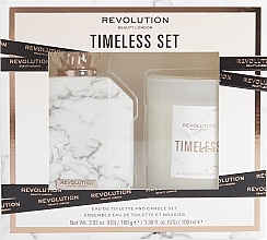 Revolution Beauty Timeless - Набор (edt/100ml + candle/100g) — фото N1