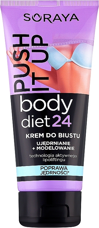 Крем для бюста зміцнювальний  - Soraya Body Diet 24 Bust Cream — фото N1