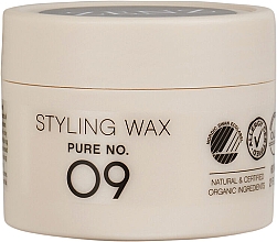 Духи, Парфюмерия, косметика Воск для укладки - Zenz Organic Pure No. 09 Styling Wax