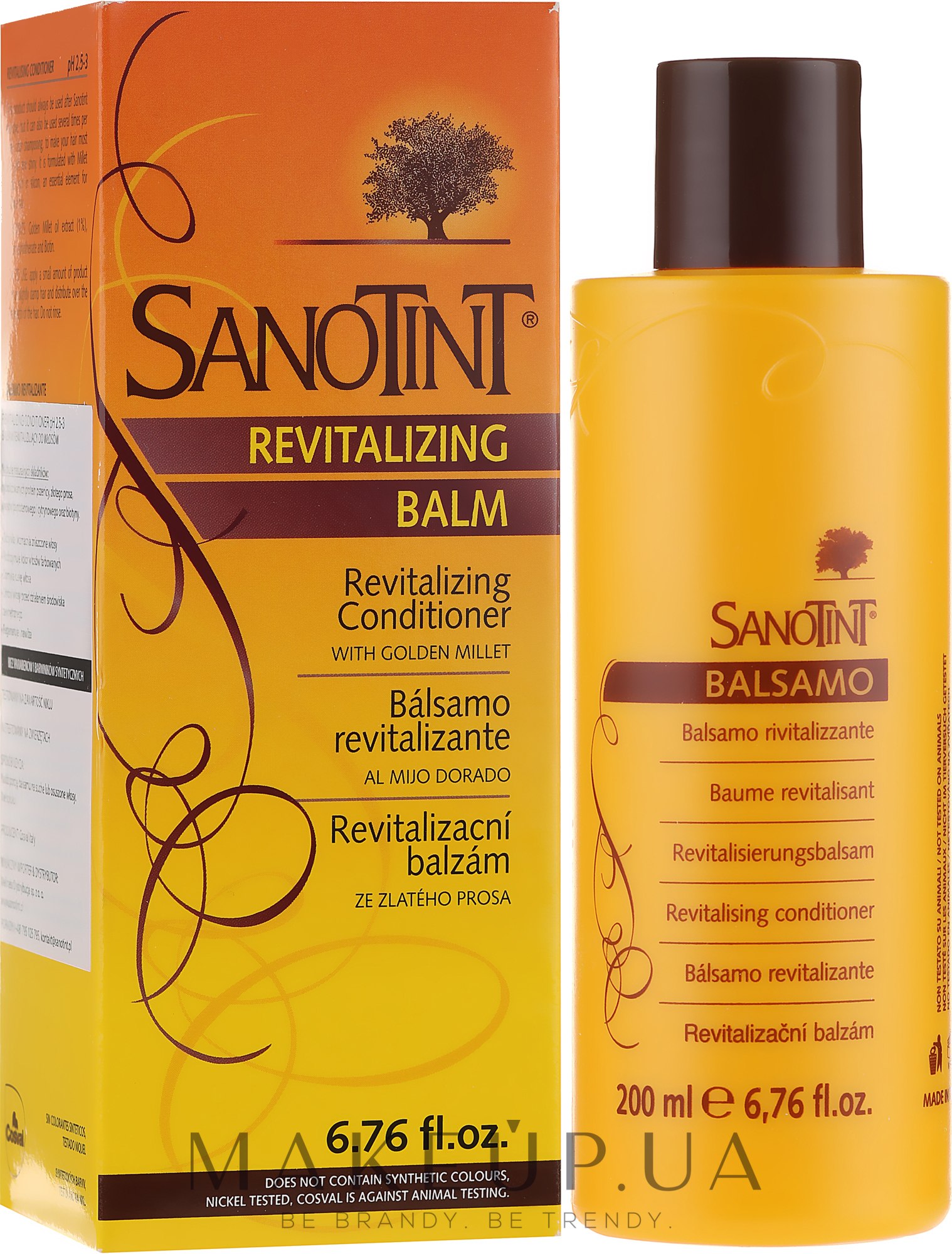 Відновлювальний бальзам для волосся - Sanotint Restructuring Balm — фото 200ml