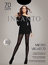 Духи, Парфюмерия, косметика Колготки для женщин "Micro Velvet" 70 Den, nero - INCANTO