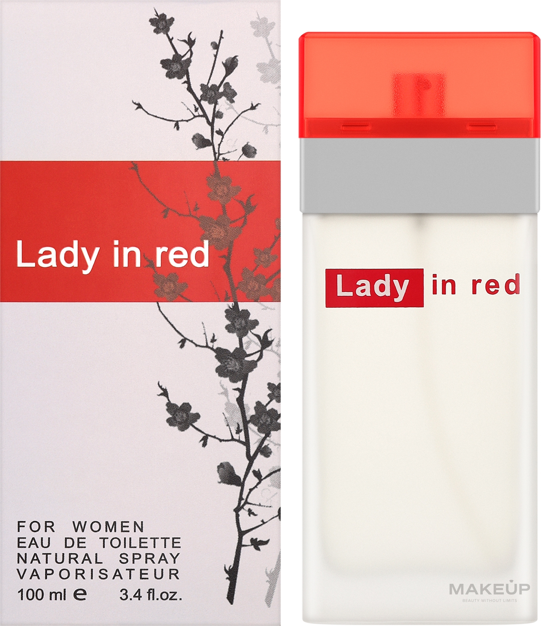 Аромат Lady In Red - Туалетна вода — фото 100ml