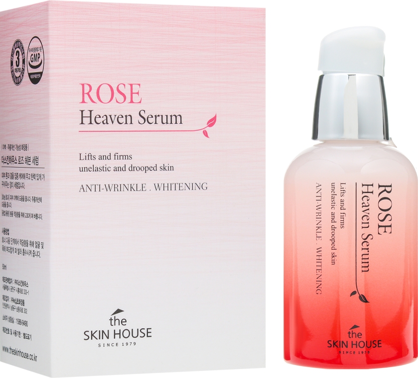 Омолаживающая сыворотка с экстрактом розы - The Skin House Rose Heaven Serum — фото N1