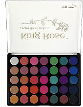 Парфумерія, косметика Палетка тіней для повік, 35 кольорів - King Rose Eyeshadow Palette 35E *