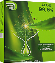 Парфумерія, косметика Набір - Green Pharm Cosmetic Salutare Juice (h/cr/100ml + f/cr/100ml + gel/200ml) *