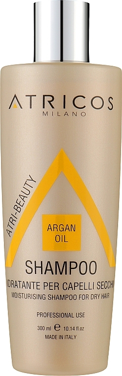 Увлажняющий шампунь с аргановым маслом - Atricos Argan Oil Moisturising Shampoo — фото N1