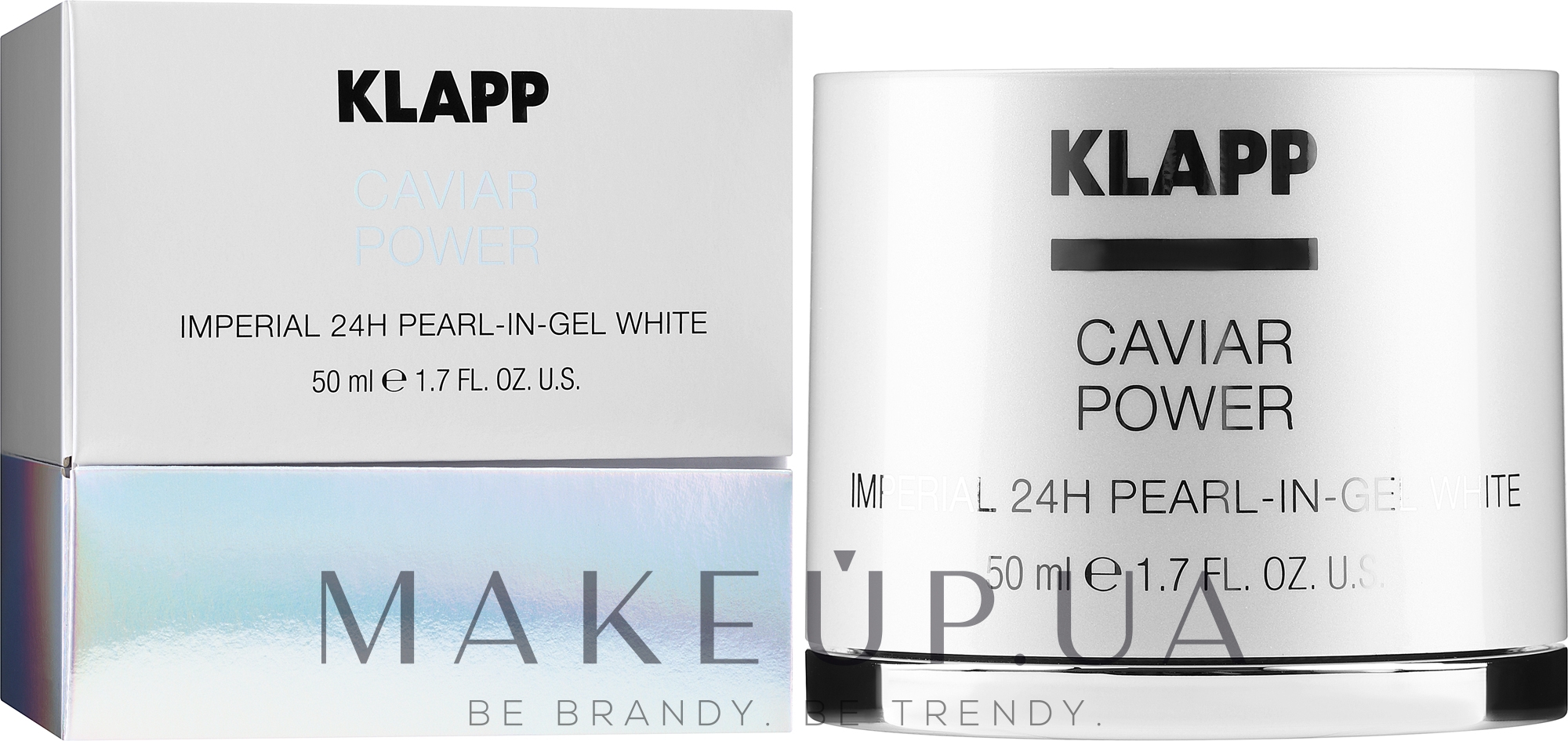 Крем для лица - Klapp Caviar Power Imperial 24H Pearl-in-Gel White — фото 50ml