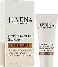 Флюид с ретинолом и гиалуроновой кислотой - Juvena Retinol and Hyaluron Cell Fluid (мини) — фото N2