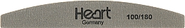 Духи, Парфюмерия, косметика Пилка для ногтей, 100/180, темно-серая - Heart Germany Half Platinum Pro