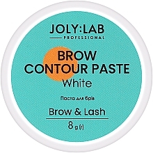 Паста для бровей, белая - Joly:Lab Brow Contour Paste White — фото N1