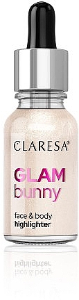 Жидкий хайлайтер для лица и тела - Claresa Glam Bunny Face & Body Highlighter — фото N1