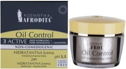 Парфумерія, косметика Зволожуючий крем для жирної шкіри - Afrodita Cosmetics