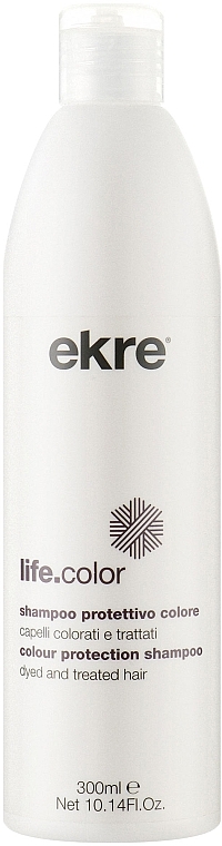 Шампунь для фарбованого волосся - Ekre Life.Color Colour Protective Shampoo — фото N1