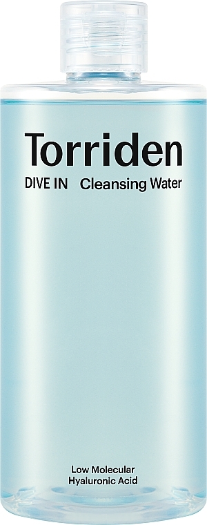 Очищающая вода с низкомолекулярной гиалуроновой кислотой - Torriden Dive-In Cleansing Water — фото N2