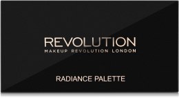Палитра осветляющих хайлайтеров для лица - Makeup Revolution Highlighter Palette Radiance — фото N2