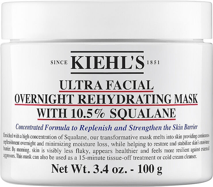 Нічна зволожувальна маска - Kiehl's Ultra Facial Overnight Hydrating Masque — фото N2