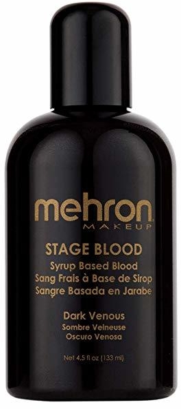 Кровь искусственная - Mehron Makeup Stage Blood Dark Venous — фото N2