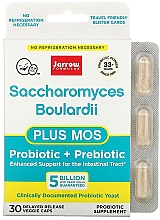 Парфумерія, косметика Харчові добавки - Jarrow Formulas Saccharomyces Boulardii + MOS