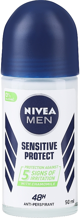 Дезодорант кульковий  - NIVEA MEN Sensitive Protect 48 Hour — фото N1