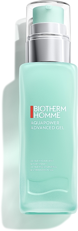 Гель для увлажнения и укрепления кожи лица мужчин - Biotherm Homme Aquapower Advanced Gel — фото N1