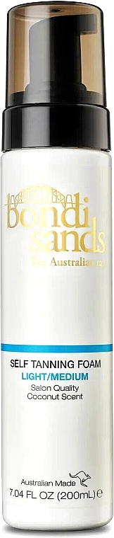 Мусс для автозагара - Bondi Sands Self Tanning Foam Light/Medium — фото N1