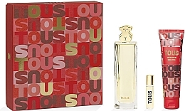 Духи, Парфюмерия, косметика Tous Gold Tous - Набор (edp/90ml + edp/10ml + b/l/150ml)