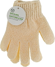 Кремова рукавичка-мочалка для душу - The Body Shop Exfoliating Bath Gloves — фото N1