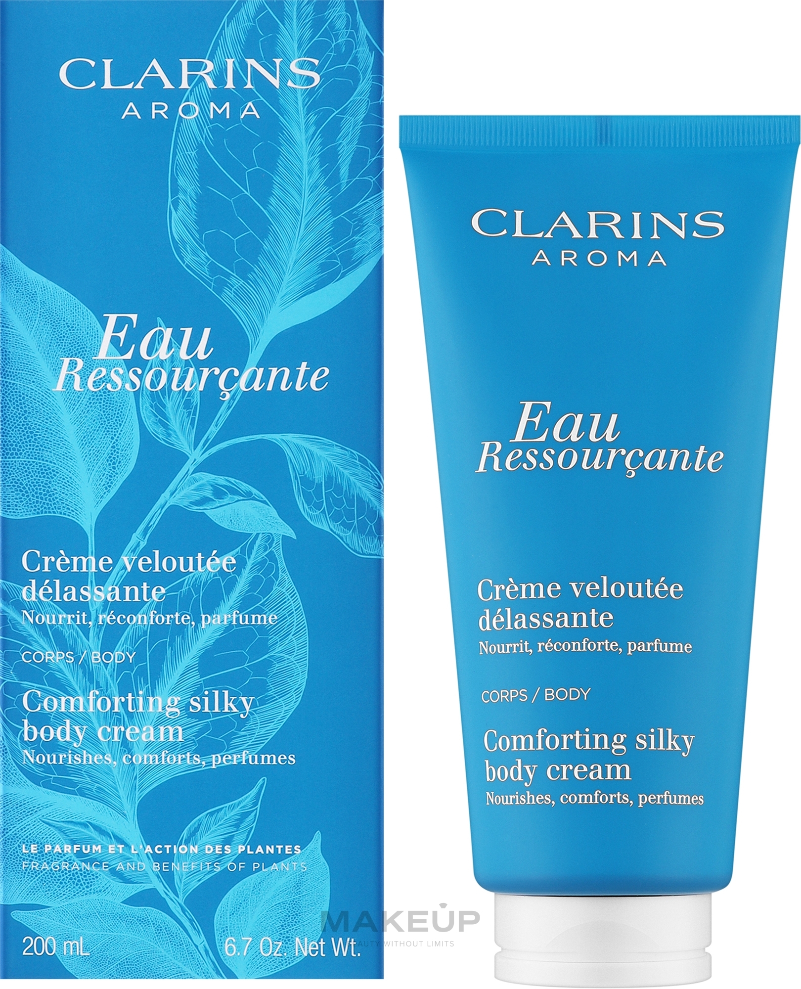 Clarins Aroma Eau Ressourcante - Заспокійливий парфумований крем для тіла — фото 200ml