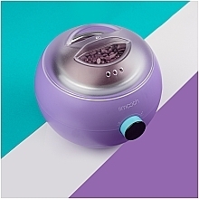 Воскоплав баночный DL-500 Lavander на 100W и 500 мл, лавандовый - SMOOTH Wax Warmer — фото N6