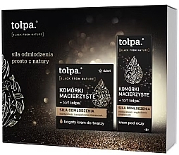 Духи, Парфюмерия, косметика Набор - Tolpa Black From Nature (f/cr/50ml + eye/cr/10ml)